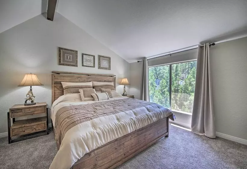 Quiet Lake Arrowhead Retreat W/ Large Deck!