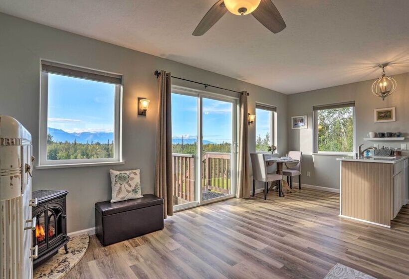 Secluded Palmer Home W/ Mountain Views!