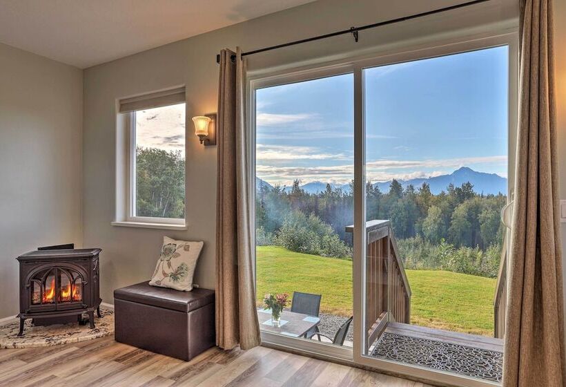 Secluded Palmer Home W/ Mountain Views!