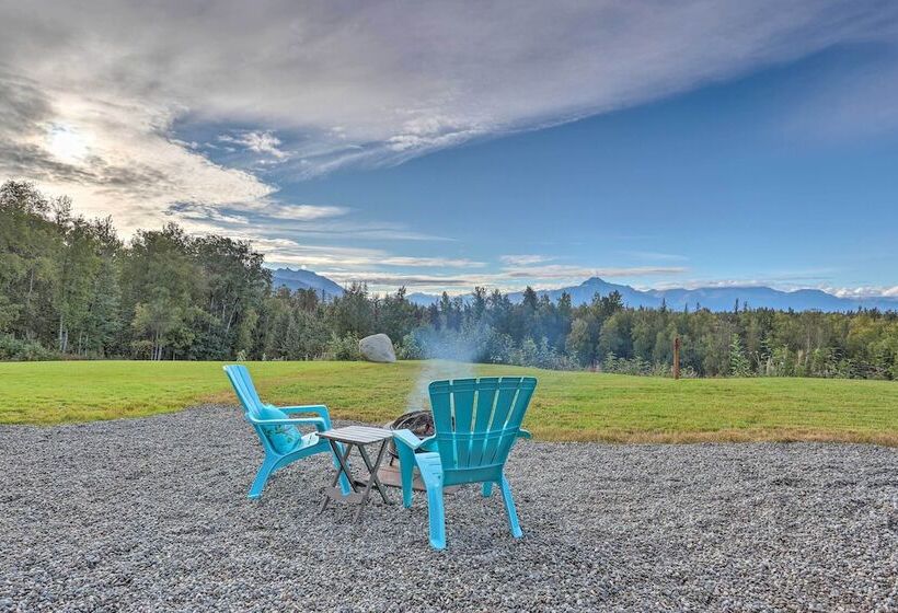 Secluded Palmer Home W/ Mountain Views!