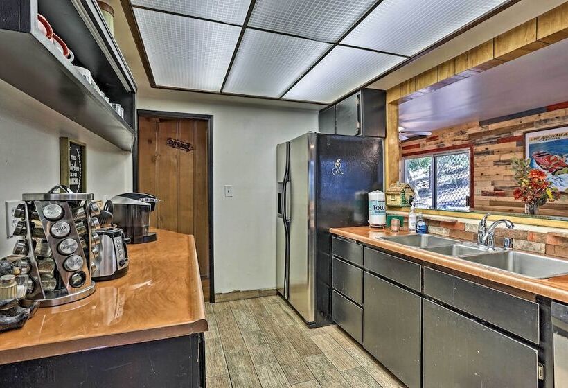 Expansive Retreat W/ Deck, Game Room & Lake Views!