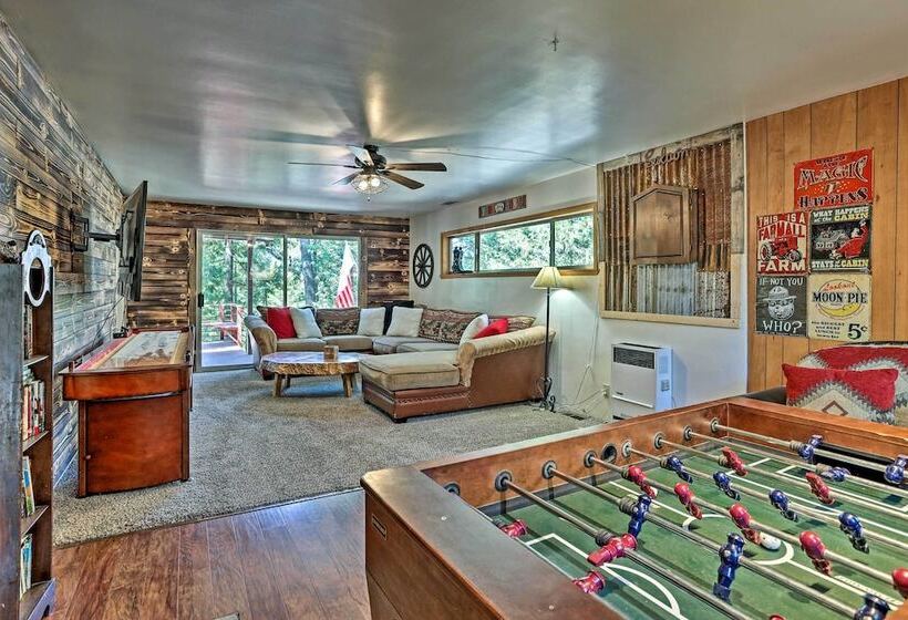 Expansive Retreat W/ Deck, Game Room & Lake Views!