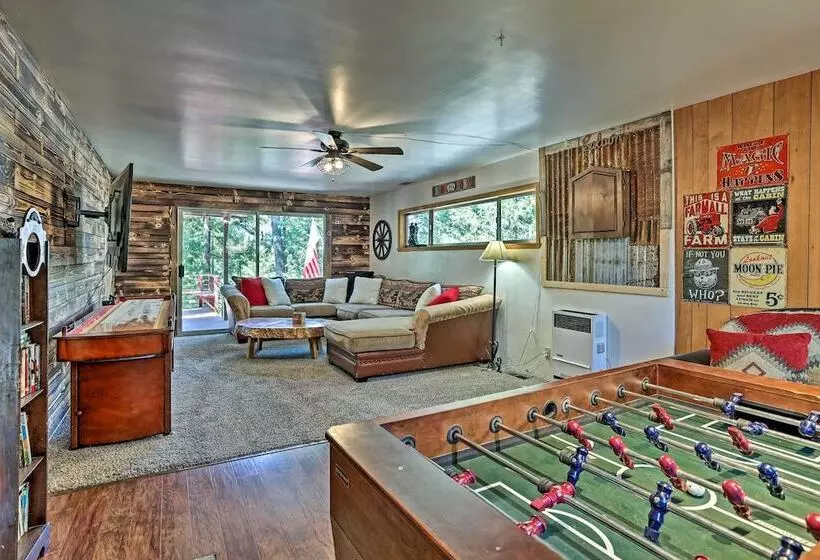 Expansive Retreat W/ Deck, Game Room & Lake Views!
