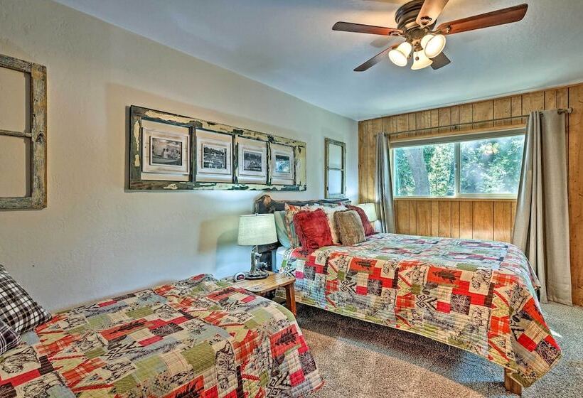 Expansive Retreat W/ Deck, Game Room & Lake Views!