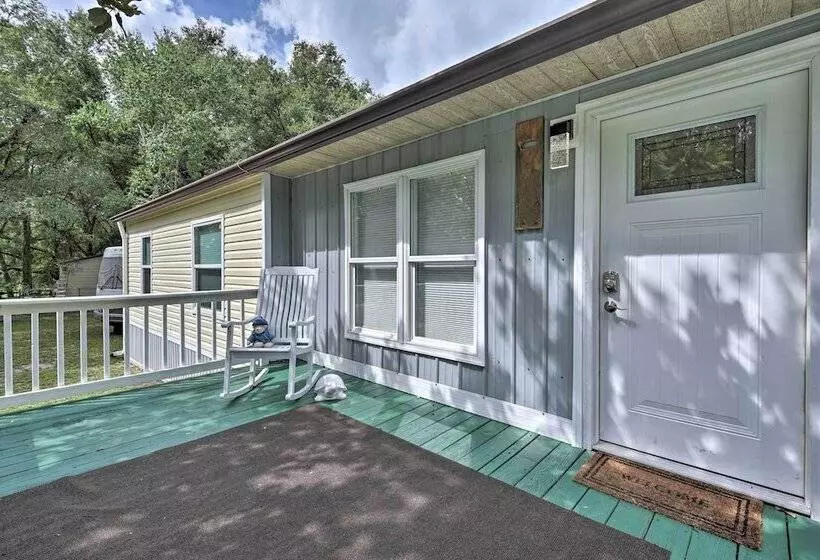 House W/ Deck + Fireplace, Walk To State Park