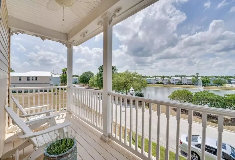 6 Mi To Disney: Lakefront Reunion Resort Home