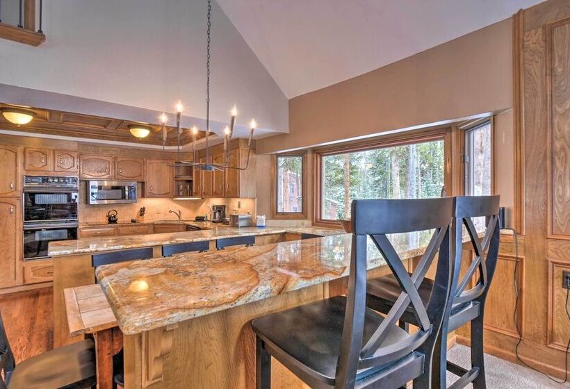 Pet Friendly Breckenridge Home W/ Hot Tub!