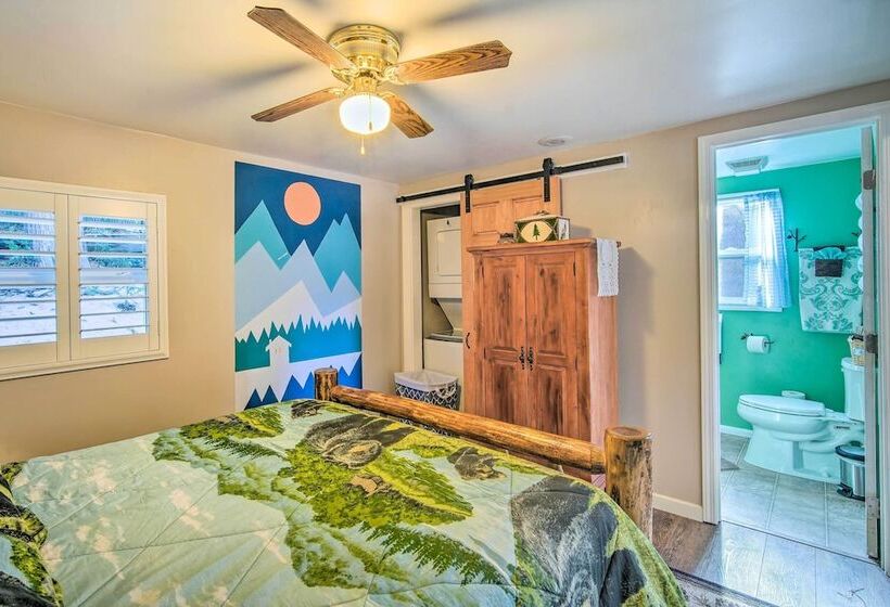 Running Springs Cabin W/ Deck + Forest Views