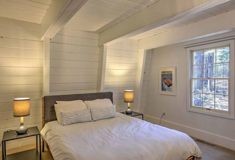 Tahoe City A Frame Home 10 Mi To Skiing!