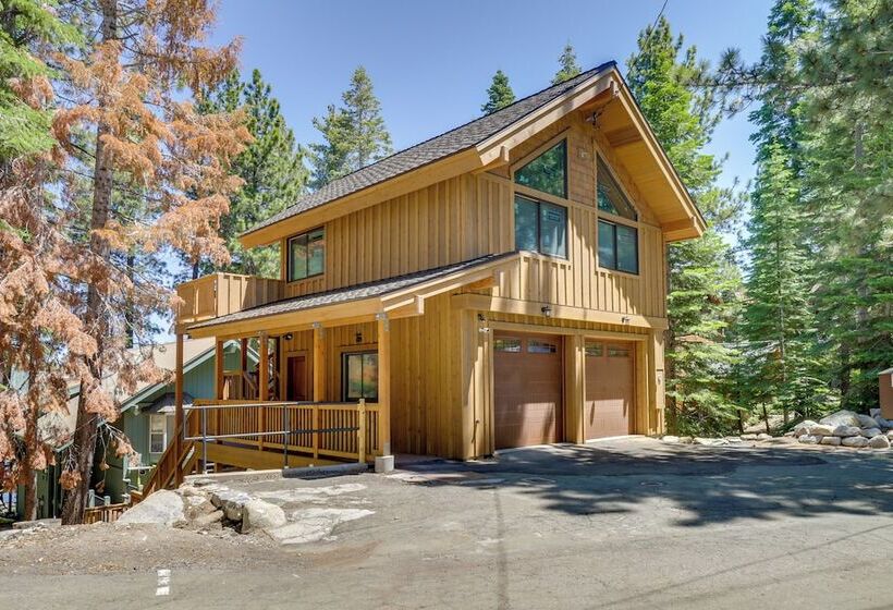 Waterfront Meeks Bay Home: Hot Tub, Walk To Trail