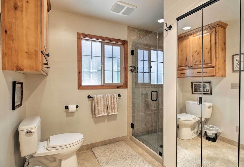 Waterfront Meeks Bay Home: Hot Tub, Walk To Trail