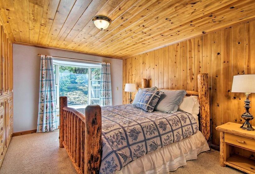 Waterfront Meeks Bay Home: Hot Tub, Walk To Trail