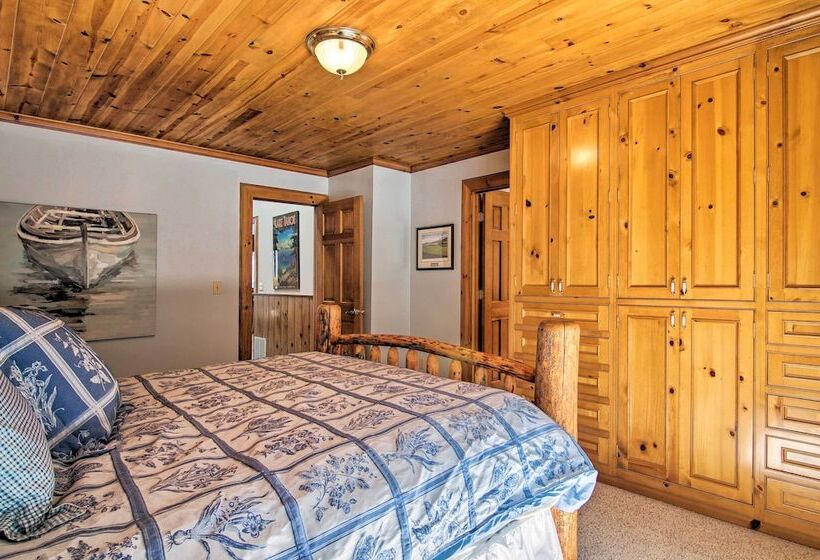 Waterfront Meeks Bay Home: Hot Tub, Walk To Trail