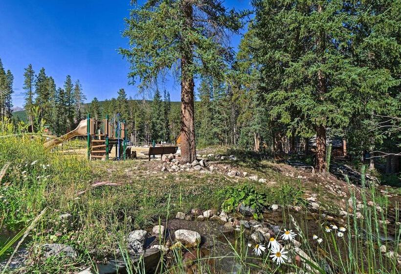 4 Mi To Breck Slopes: A Frame Cabin W/ Hot Tub!