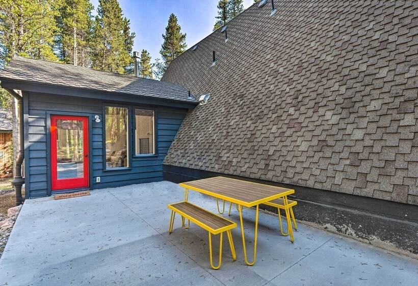 4 Mi To Breck Slopes: A Frame Cabin W/ Hot Tub!