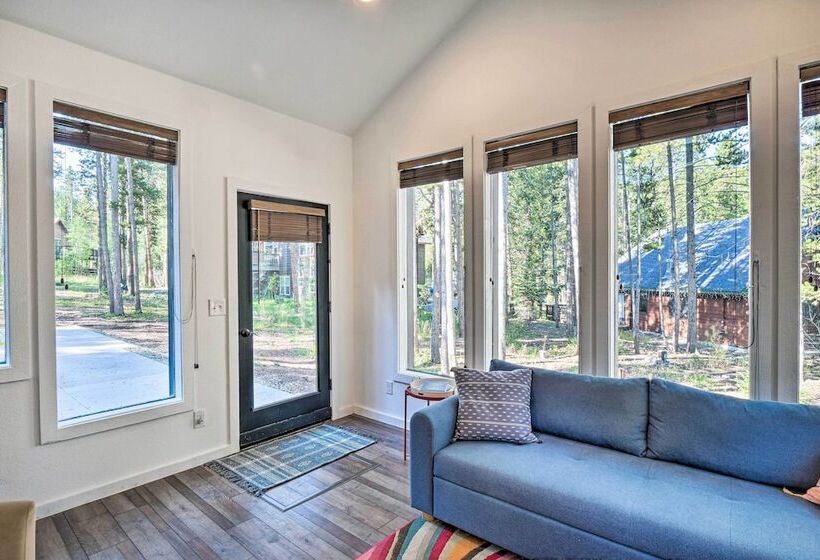 4 Mi To Breck Slopes: A Frame Cabin W/ Hot Tub!