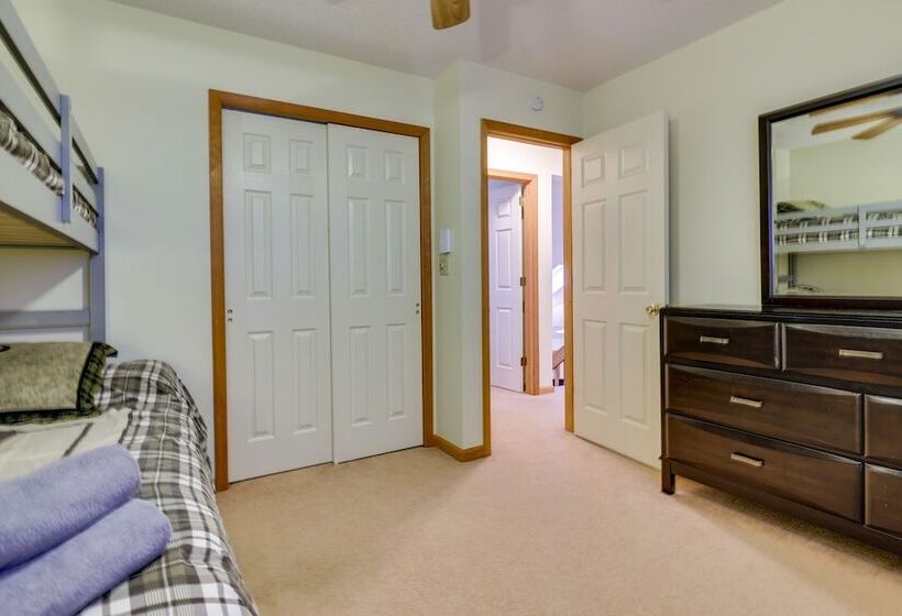 Hot Tub & Game Room: Cozy Big Bass Lake Home!