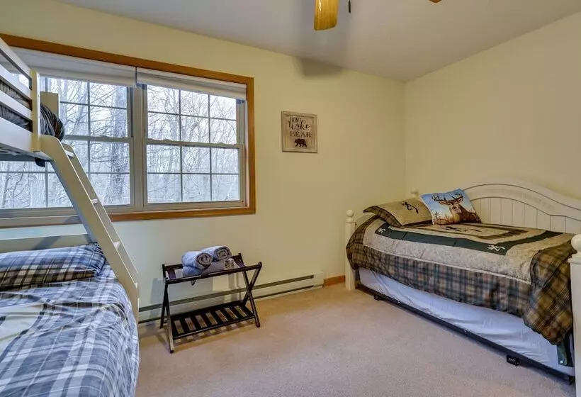 Hot Tub & Game Room: Cozy Big Bass Lake Home!