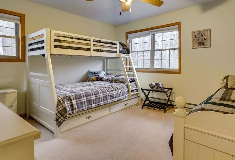 Hot Tub & Game Room: Cozy Big Bass Lake Home!