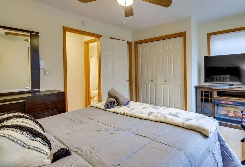 Hot Tub & Game Room: Cozy Big Bass Lake Home!