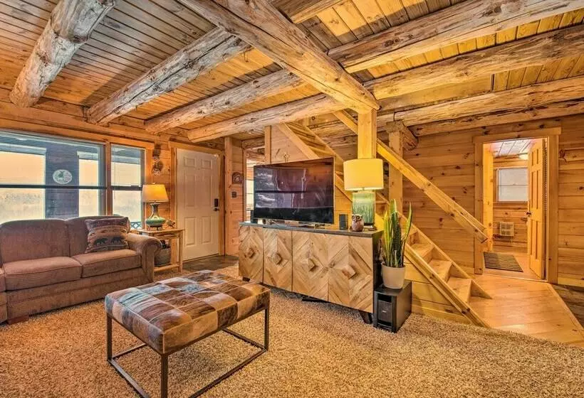Cozy Log Cabin On 19 Acres, 20 Mi To Oneonta!