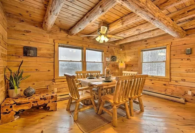 Cozy Log Cabin On 19 Acres, 20 Mi To Oneonta!