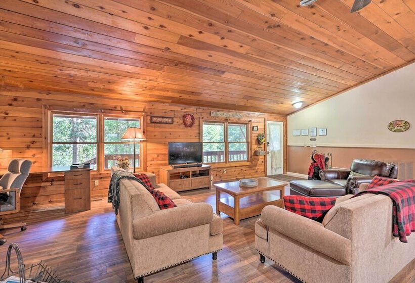 11 Mi To Apple Hill: Pollock Pines Resort Cabin