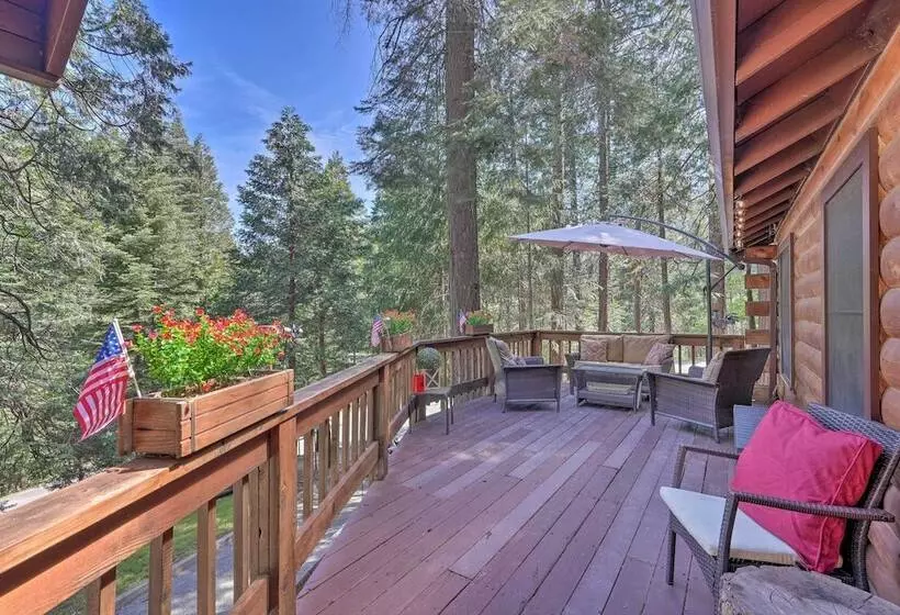 11 Mi To Apple Hill: Pollock Pines Resort Cabin