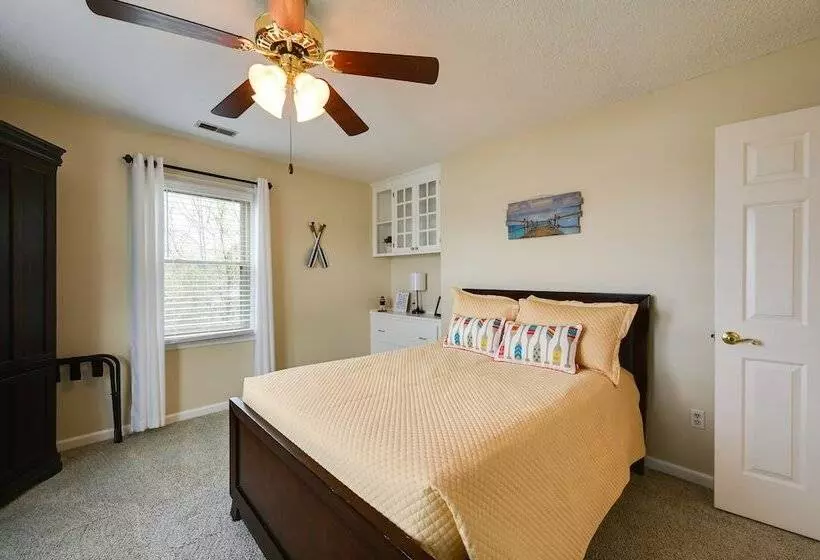 Dock & Kayaks: Lakefront Roanoke Rapids Home