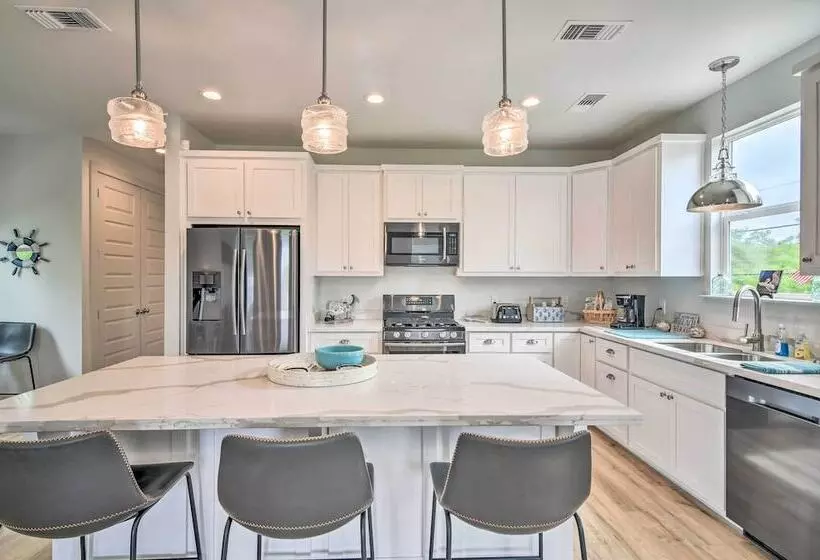 Modern Waveland Home W/ Deck   Walk To The Beach!