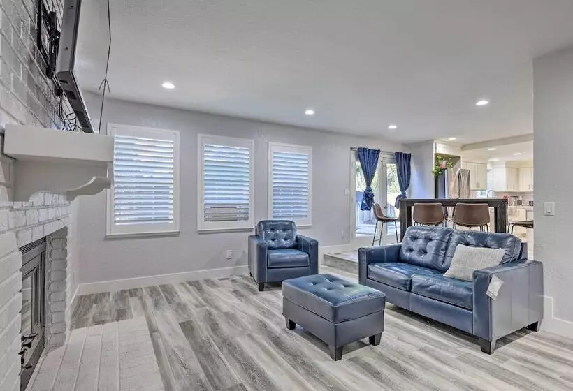 Modesto Home W/ Deck   2 Mi To Vintage Faire Mall