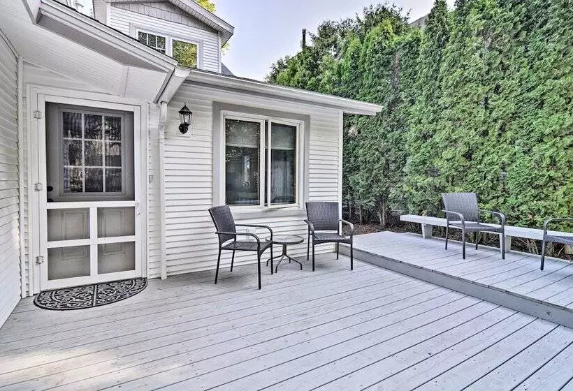 Waterfront Petoskey Cottage W/ Deck + Grill!