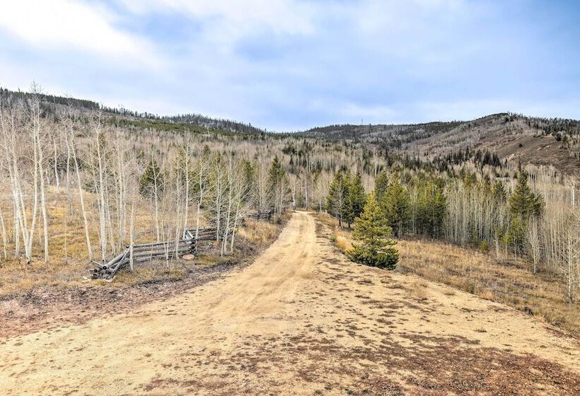 Secluded Granby Mtn Cabin: 75 Acres & Views