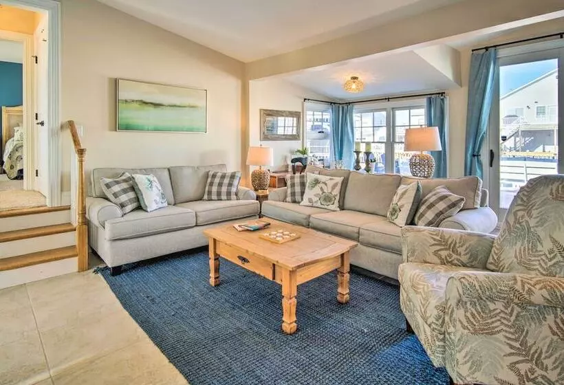 Waterfront Beach Haven West Home W/ Boat Dock