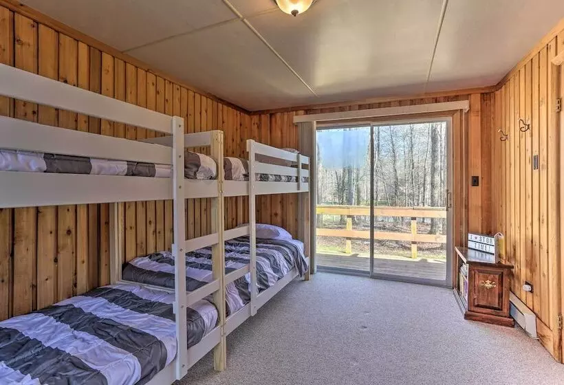 Walk To Big Bass Lake: Family Home W/ Deck!