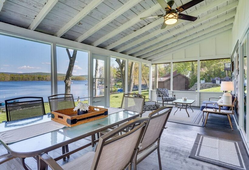 Family Lake & Ski House W/ Paddleboards & Fire Pit