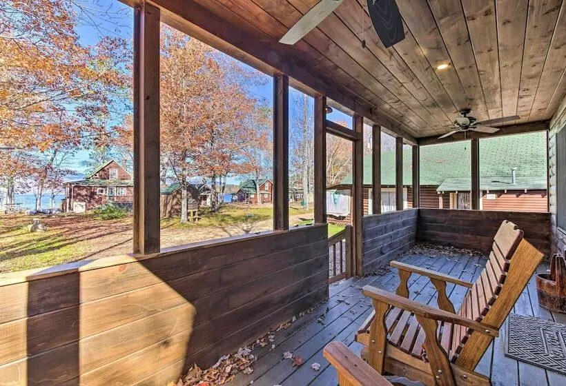 Inviting Webb Lake Cabin W/ Mountain Views
