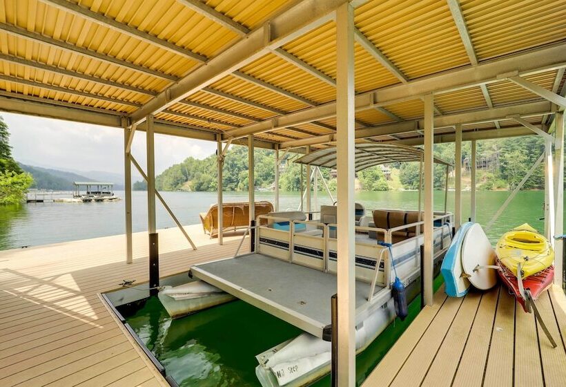Lakefront Butler Retreat W/ Hot Tub & Dock!
