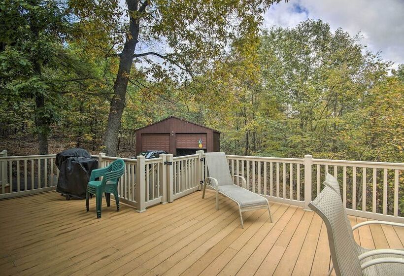 Pet Friendly Raystown Lakefront Cabin W/ Bbq Grill