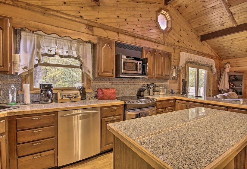 Pet Friendly Raystown Lakefront Cabin W/ Bbq Grill