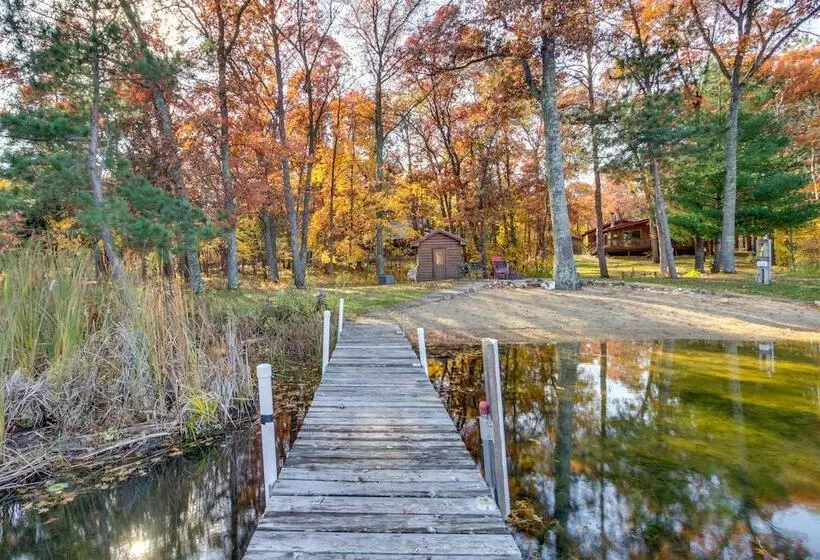 Spacious Cabin On Cross Lake: Treehouse & Sauna!