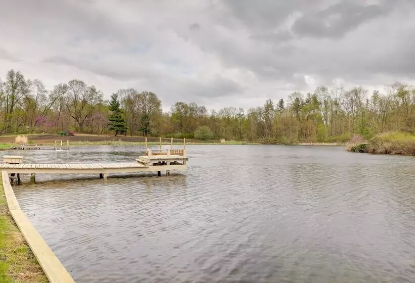 Spacious Plymouth Hideaway On Acreage W/ Lake!