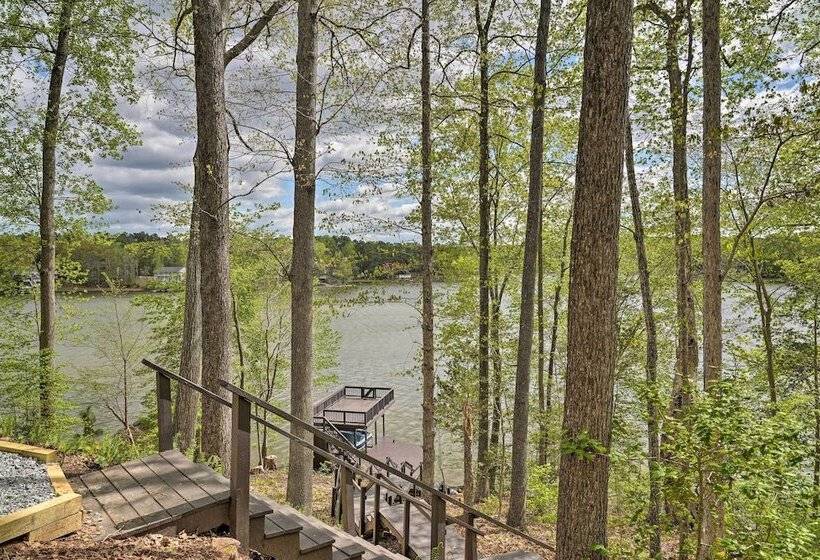 Waterfront Cottage W/ Boat Dock & 3 Decks!