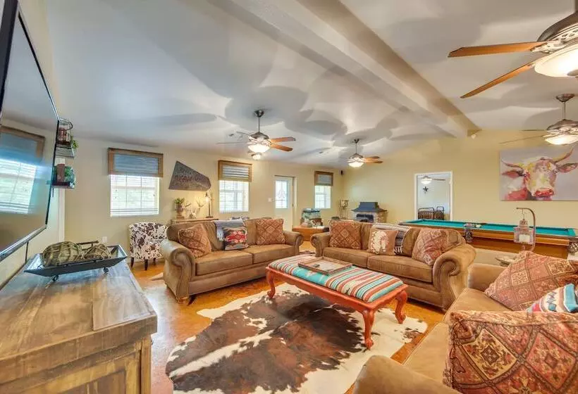 Guest House 92 Acre Buffalo Hideaway W/ Rec Barn
