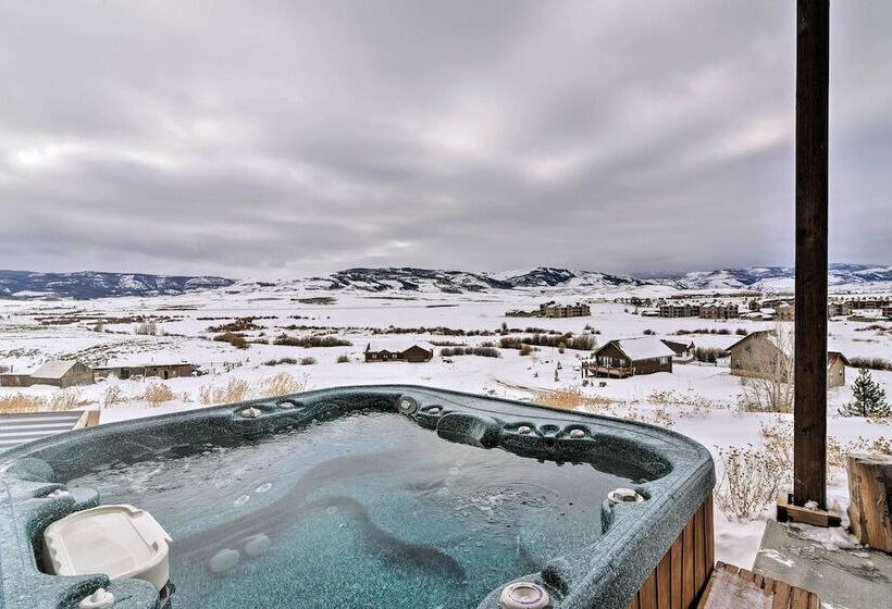 Majestic Granby Home W/ Hot Tub, Deck & Views!