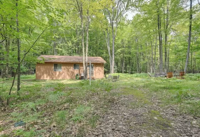 Secluded Farwell Cabin W/ Fire Pit & Gas Grill!
