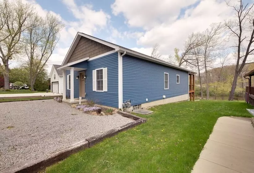 Waterfront Home On Lake Milton: Dock, Hot Tub