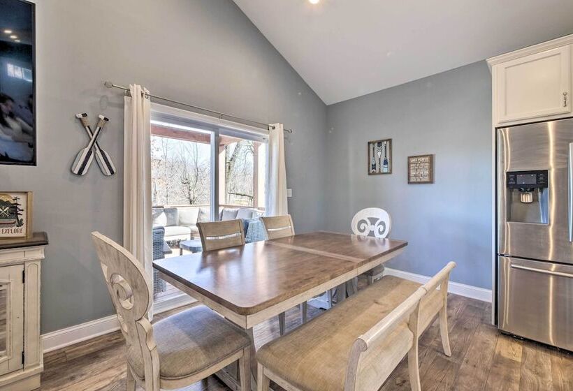 Waterfront Home On Lake Milton: Dock, Hot Tub