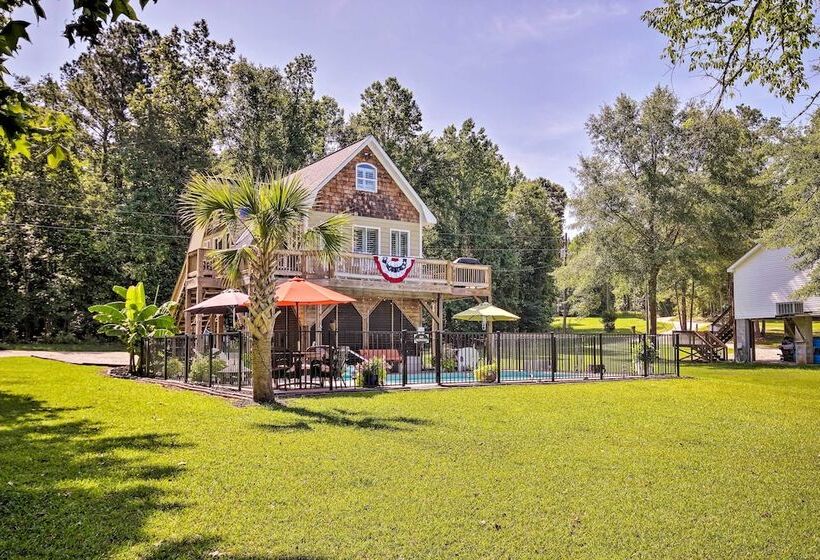 Camden Home On Lake Wateree W/ Boat Dock!