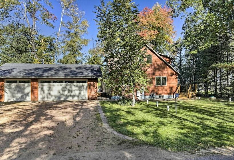 Elcho Escape W/ Private Dock On Post Lake!